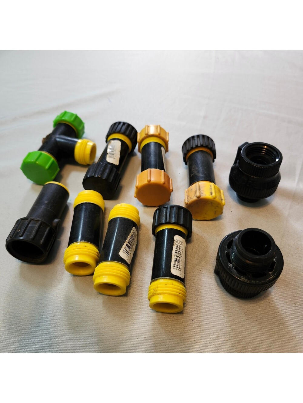Set of 1/2 inch Soaker Hose Fittings - 19 pcs